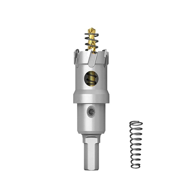 GSTK Upgrade Heavy Duty Carbide Hole Saw, Metal Steel Hole Saw Drill Bit, TCT Hole Cutter-Alloy Hardness Upgrade, Life Upgrade,Use for Stainless Steel, mild Steel, Iron, Copper,etc (23mm|29/32") - Image 1